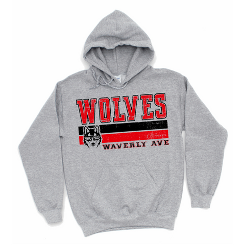 Varsity Waverly Wolves Hoodie | WAVERLY ELEMENTARY SPIRITWEAR FUNDRAISER | Stay Cozy Boutique