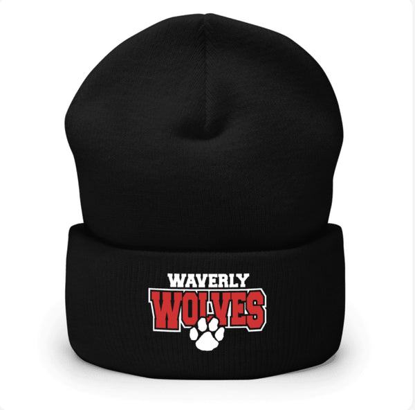 Waverly Wolves Beanie | WAVERLY ELEMENTARY SPIRITWEAR FUNDRAISER | Stay Cozy Boutique