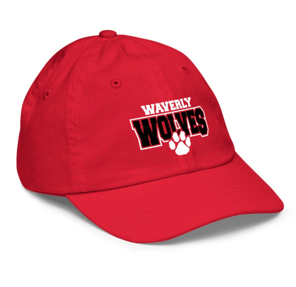 Waverly Wolves Red Baseball Hat | WAVERLY ELEMENTARY SPIRITWEAR FUNDRAISER | Stay Cozy Boutique