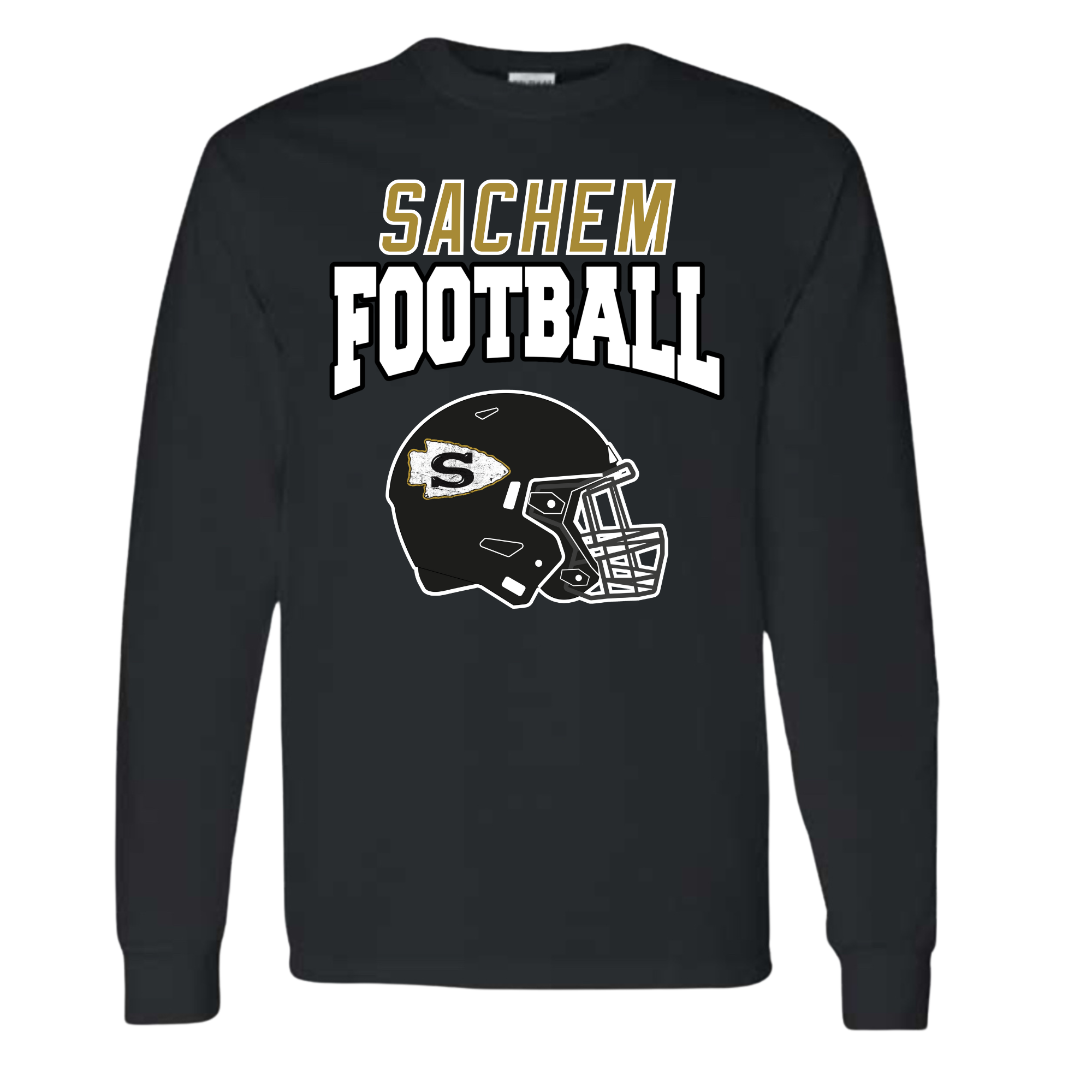 Sachem Football (North) Long Sleeve T-Shirt | Stay Cozy Boutique