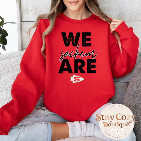 We Are Sachem Crewneck Sweatshirt | WAVERLY ELEMENTARY SPIRITWEAR FUNDRAISER | Stay Cozy Boutique