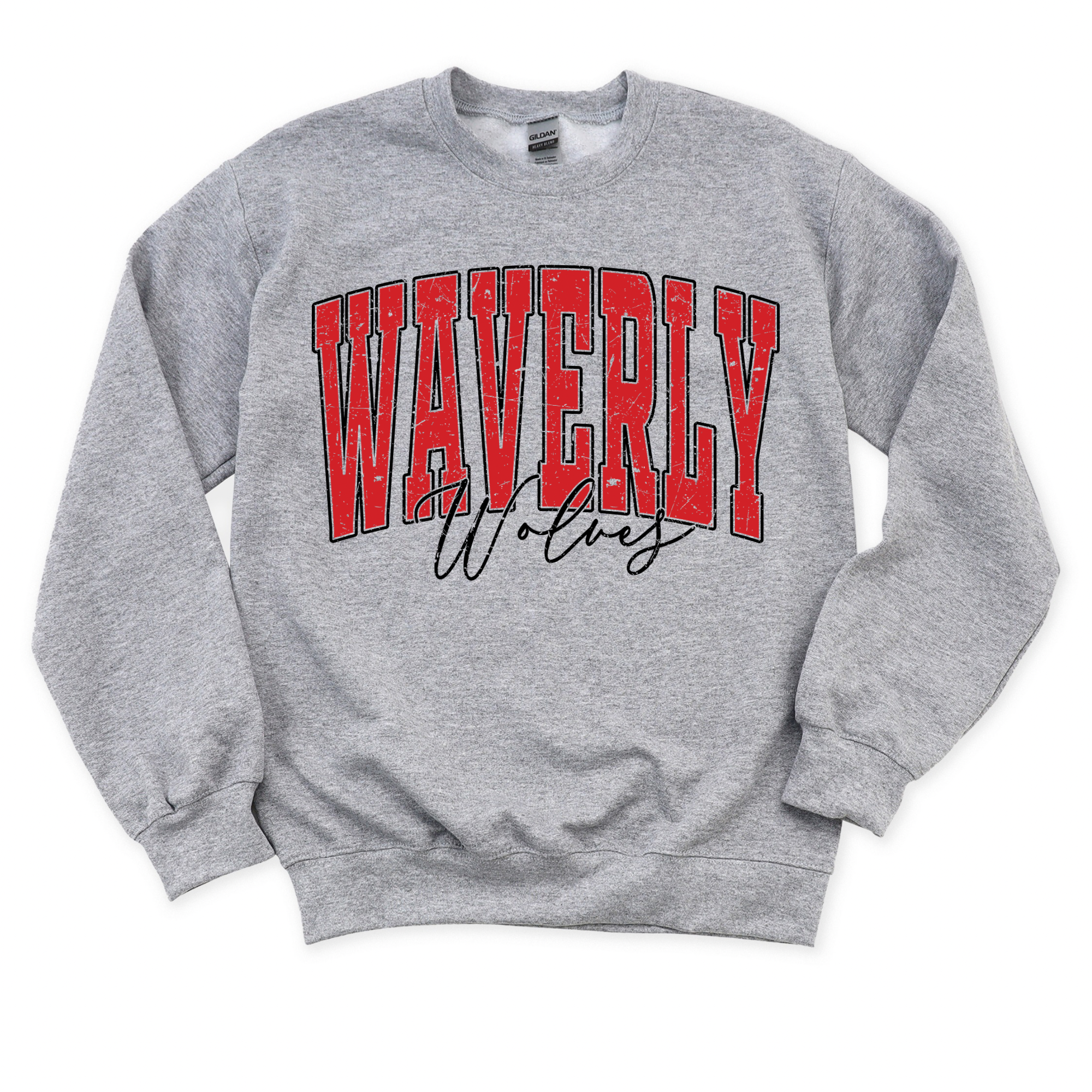 Waverly Wolves Crewneck Sweatshirt | WAVERLY ELEMENTARY SPIRITWEAR FUNDRAISER | Stay Cozy Boutique