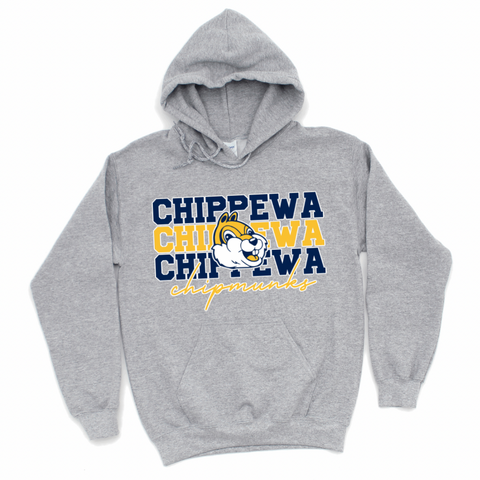 Chippewa Chipmunks Hoodie | CHIPPEWA ELEMENTARY SPIRITWEAR FUNDRAISER | Stay Cozy Boutique