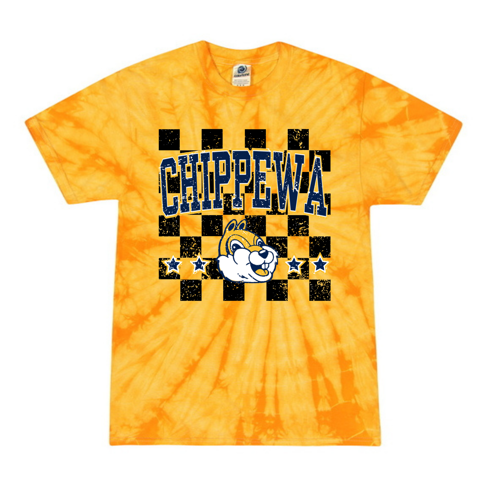 Chippewa Checkered T-shirt | CHIPPEWA ELEMENTARY SPIRITWEAR FUNDRAISER | Stay Cozy Boutique