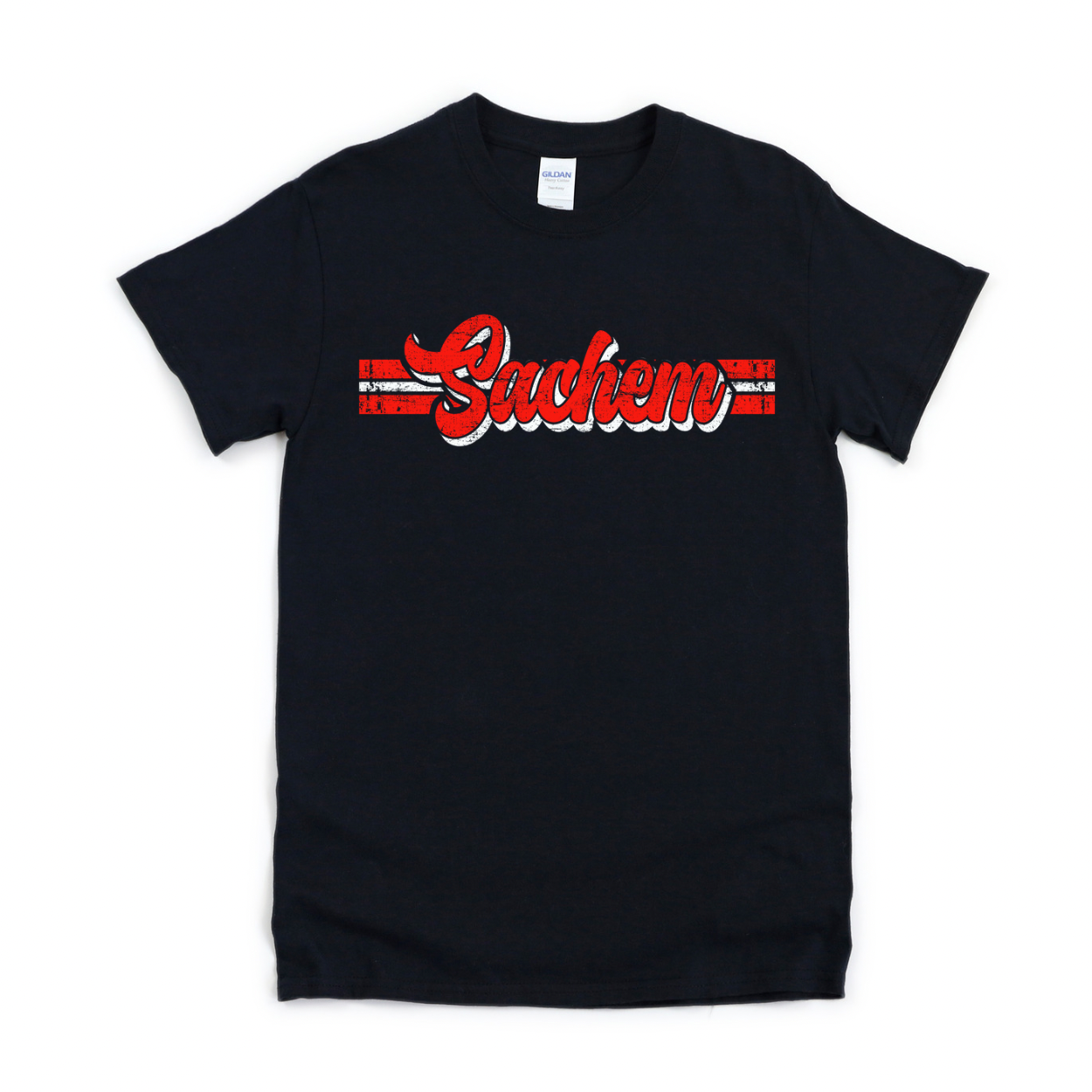Sachem Retro Script T-shirt | Stay Cozy Boutique