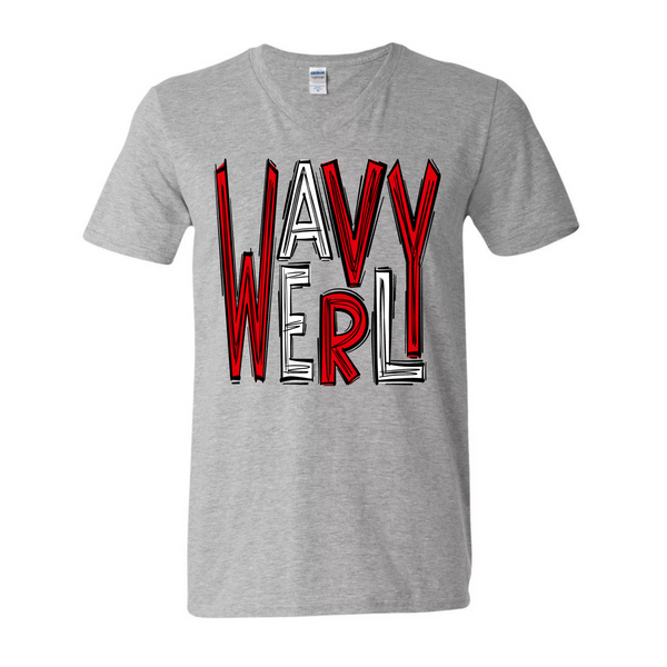 Waverly Doodle Letters T-shirt | WAVERLY ELEMENTARY SPIRITWEAR FUNDRAISER | Stay Cozy Boutique