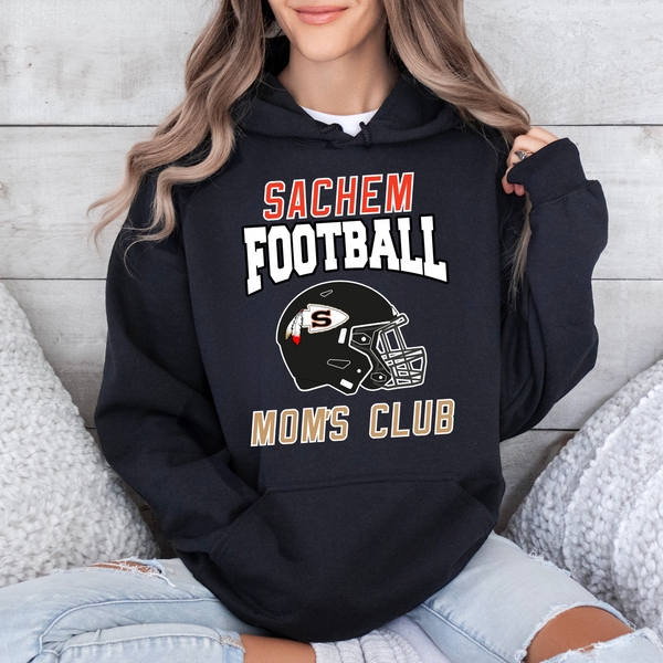 Sachem Football Mom’s Club Hoodie | Stay Cozy Boutique