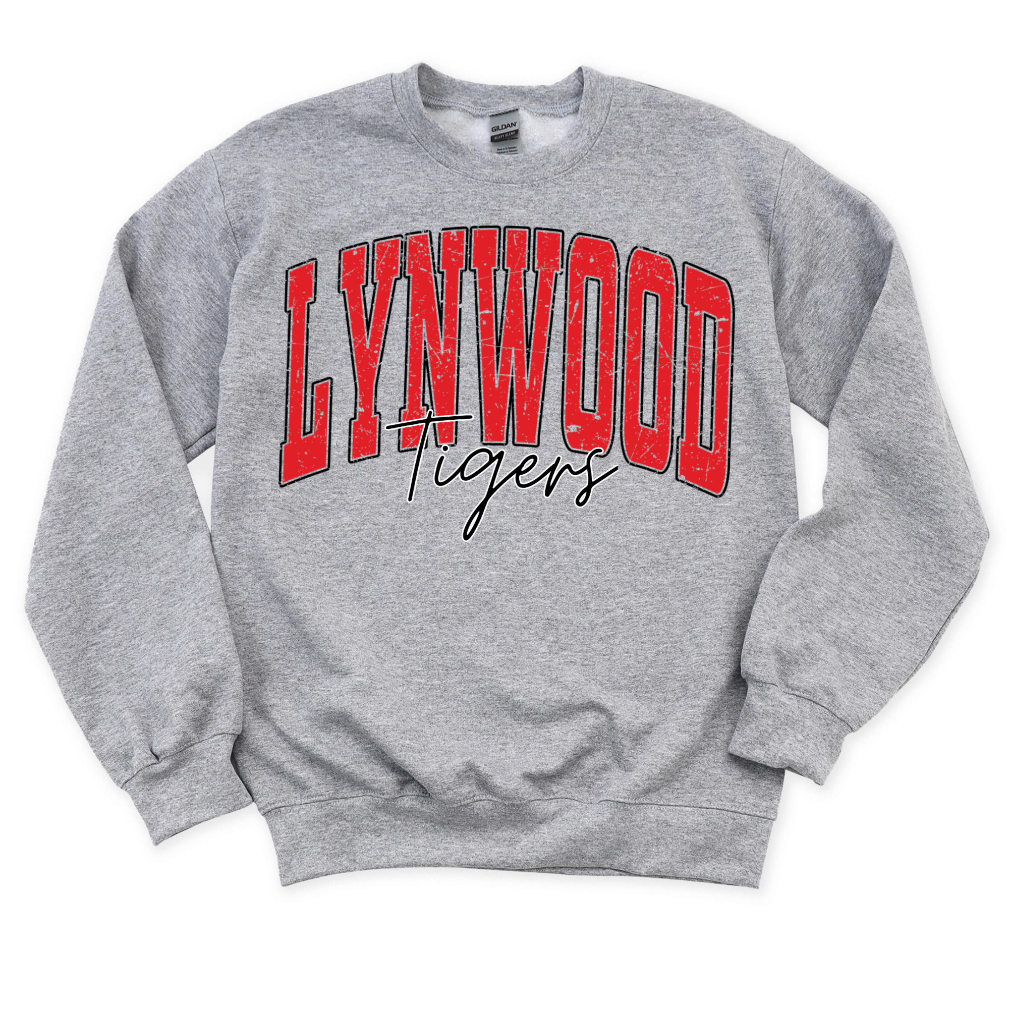 Lynwood Tigers Crewneck Sweatshirt | LYNWOOD AVE ELEMENTARY SPIRITWEAR FUNDRAISER | Stay Cozy Boutique