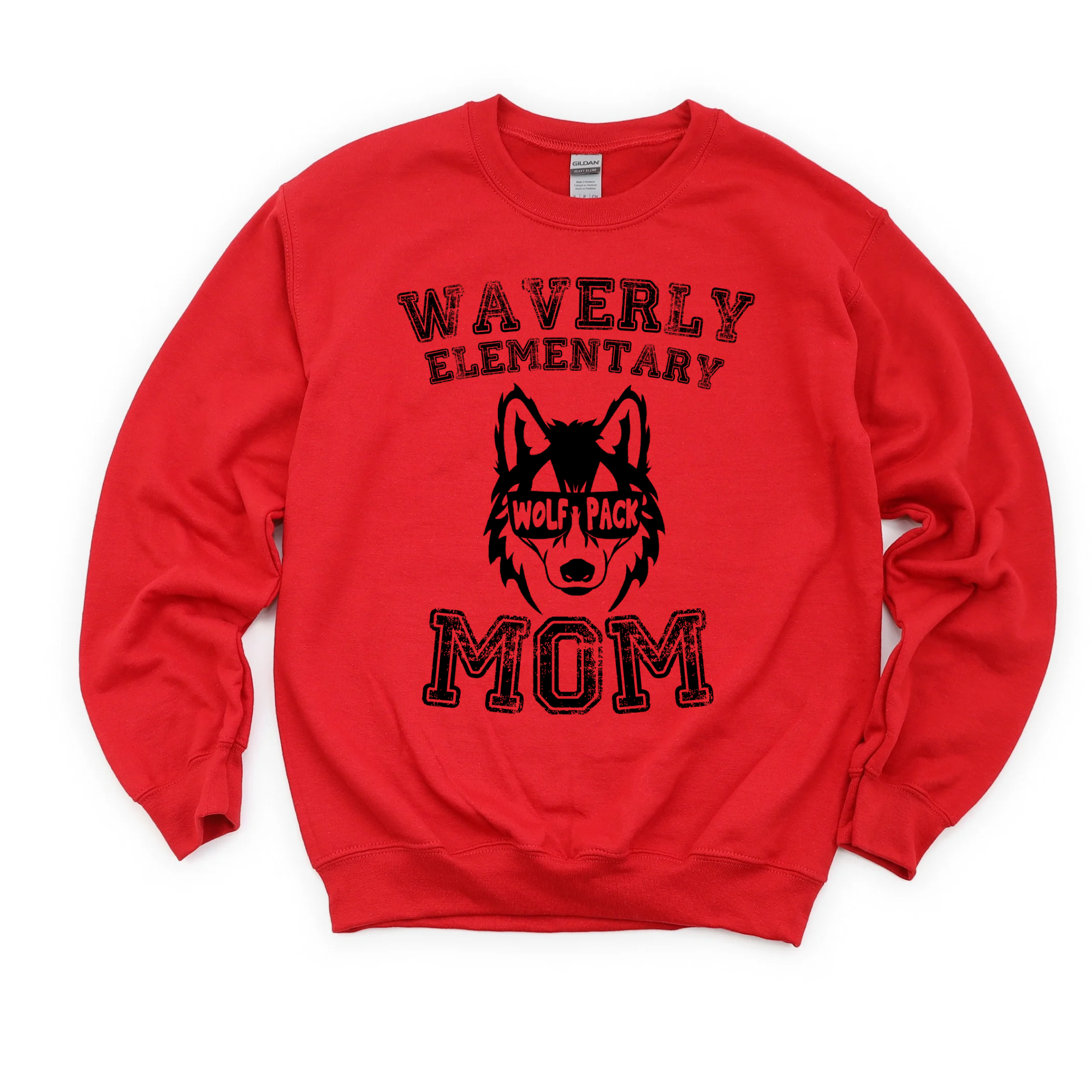 Waverly Elementary Mom Crewneck Sweatshirt | WAVERLY ELEMENTARY SPIRITWEAR FUNDRAISER | Stay Cozy Boutique