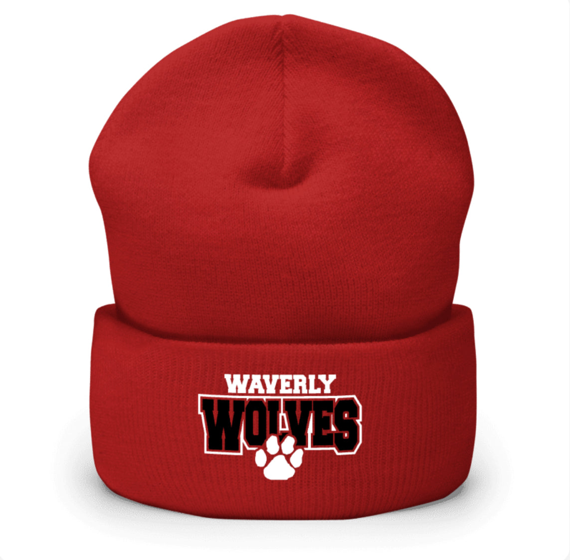 Waverly Wolves Beanie | WAVERLY ELEMENTARY SPIRITWEAR FUNDRAISER | Stay Cozy Boutique