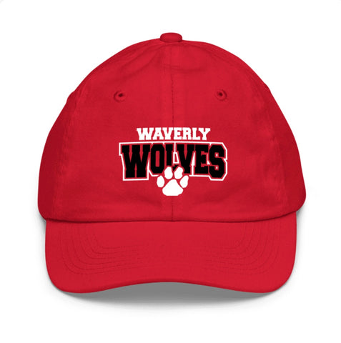 Waverly Wolves Red Baseball Hat | WAVERLY ELEMENTARY SPIRITWEAR FUNDRAISER | Stay Cozy Boutique