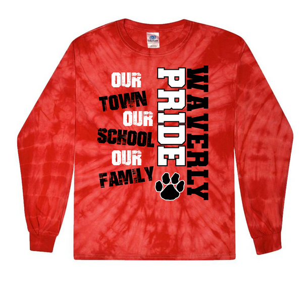 Waverly Pride Long Sleeve | WAVERLY ELEMENTARY SPIRITWEAR FUNDRAISER | Stay Cozy Boutique