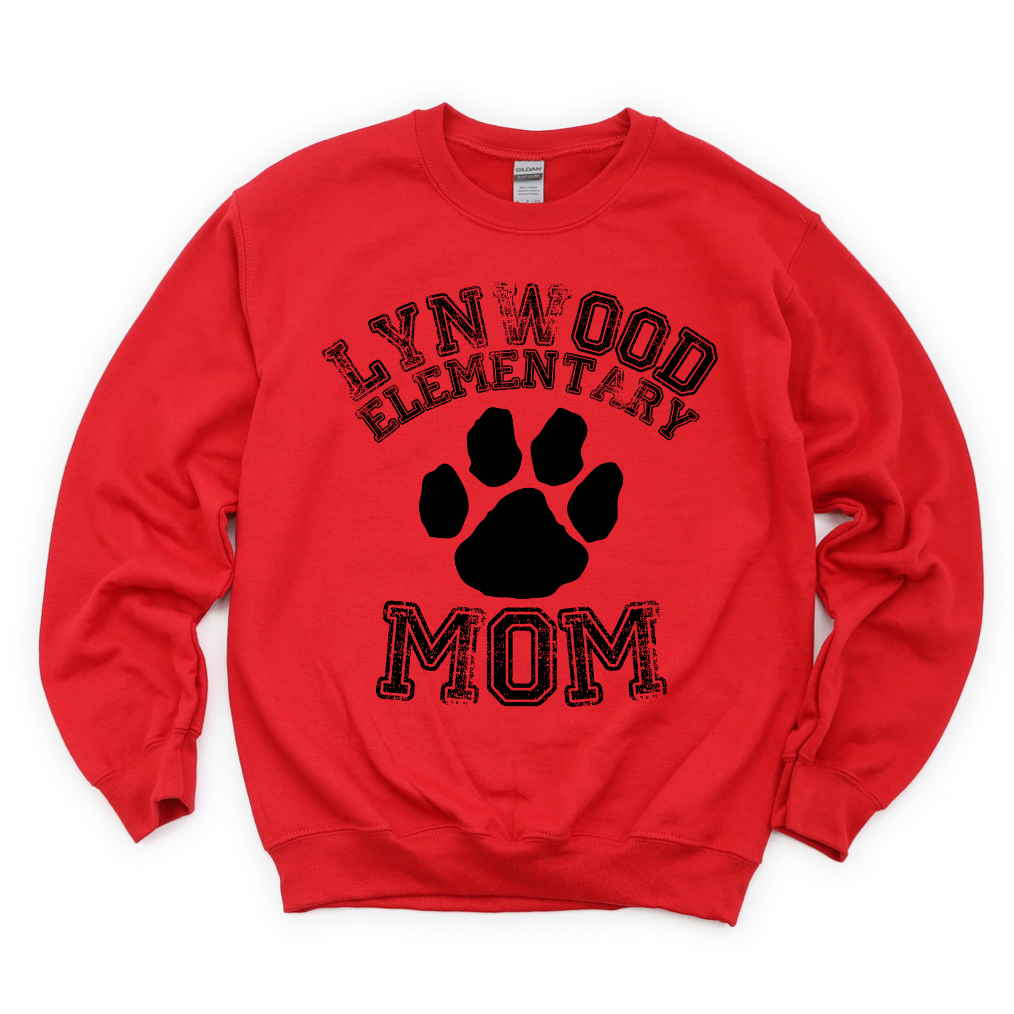 Lynwood Elementary Mom Crewneck Sweatshirt | LYNWOOD AVE ELEMENTARY SPIRITWEAR FUNDRAISER | Stay Cozy Boutique