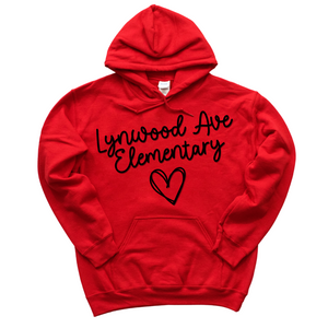 Puffed Lynwood Ave Elementary Hoodie | LYNWOOD AVE ELEMENTARY SPIRITWEAR FUNDRAISER | Stay Cozy Boutique