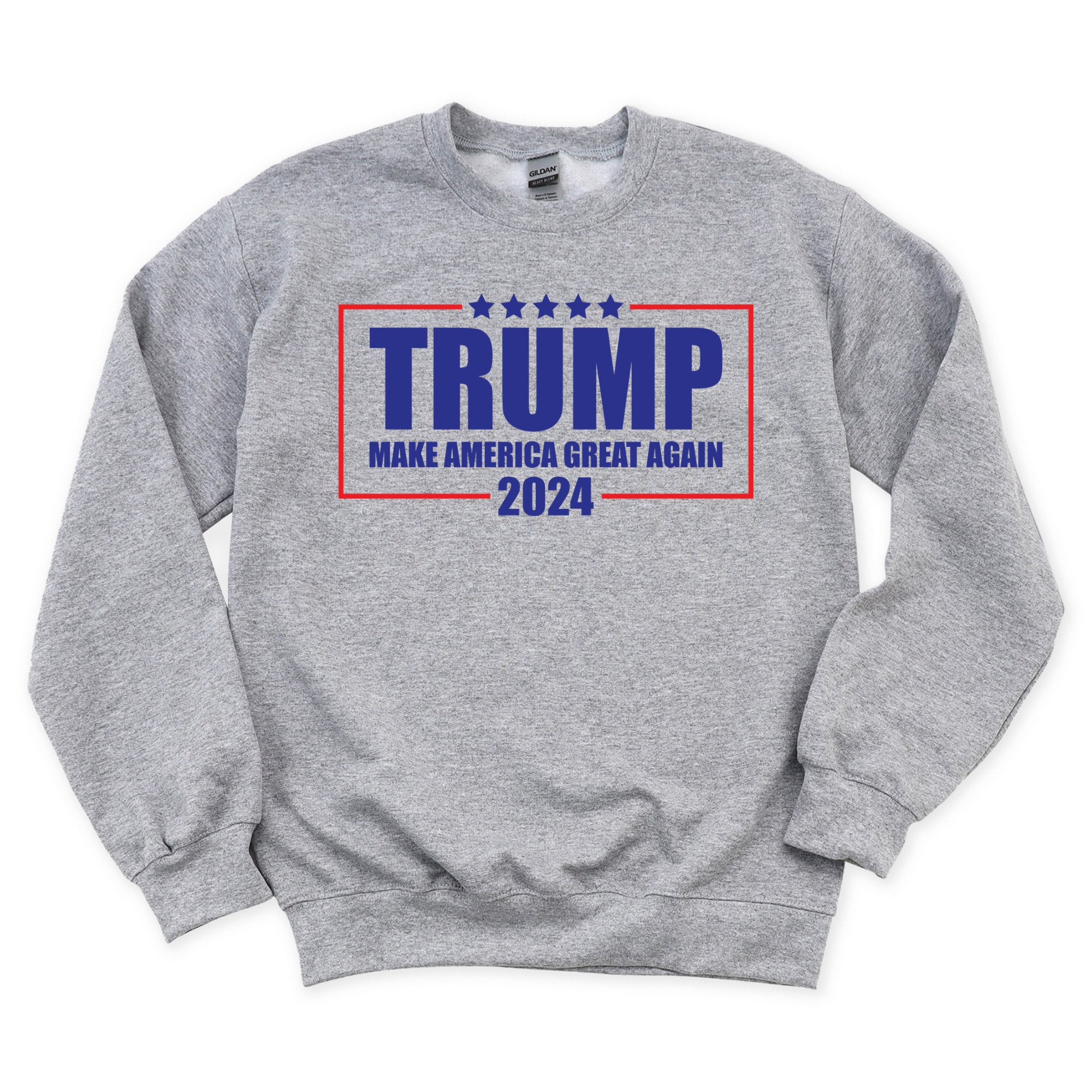 Trump 2024 MAGA Crewneck Sweatshirt, Trump Train Sweatshirt, Trump 2024, Donald Trump, 47th president, Trump sweatshirt