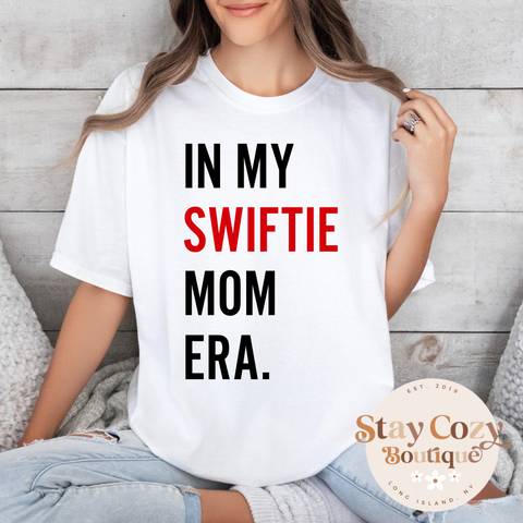 In My Swiftie Mom Era Comfort Colors T-Shirt, Swiftie T-Shirt, Trendy Comfort Colors, Swiftie Mom T-Shirt, Swiftie Comfort colors T-shirt