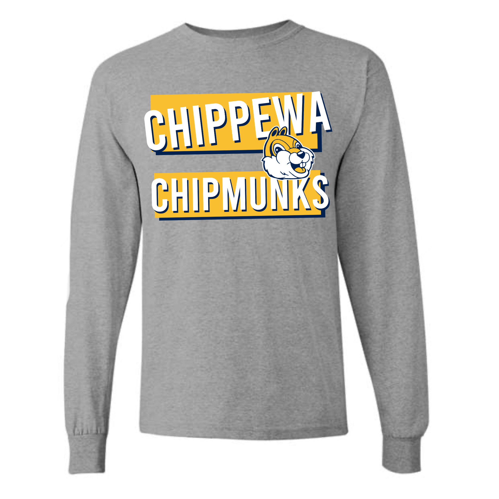 Chippewa Chipmunks Long Sleeve Shirt | CHIPPEWA ELEMENTARY SPIRITWEAR FUNDRAISER | Stay Cozy Boutique