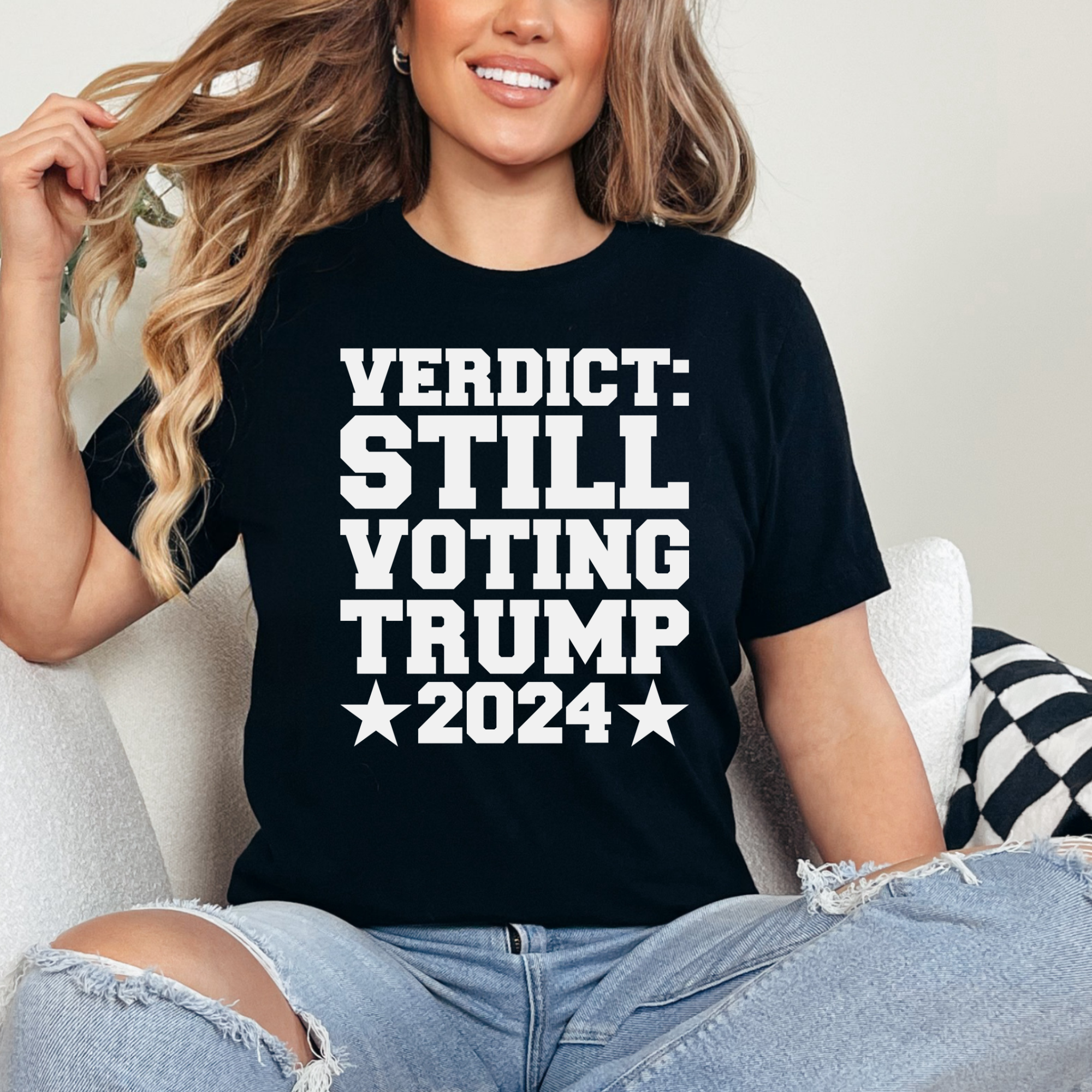 Verdict: Still Voting Trump 2024 T-Shirt, Trump 2024 T-shirt, Trump 2024, Donald Trump, 47th president, Trump Bella Canvas T-Shirt, Donald J.Trump