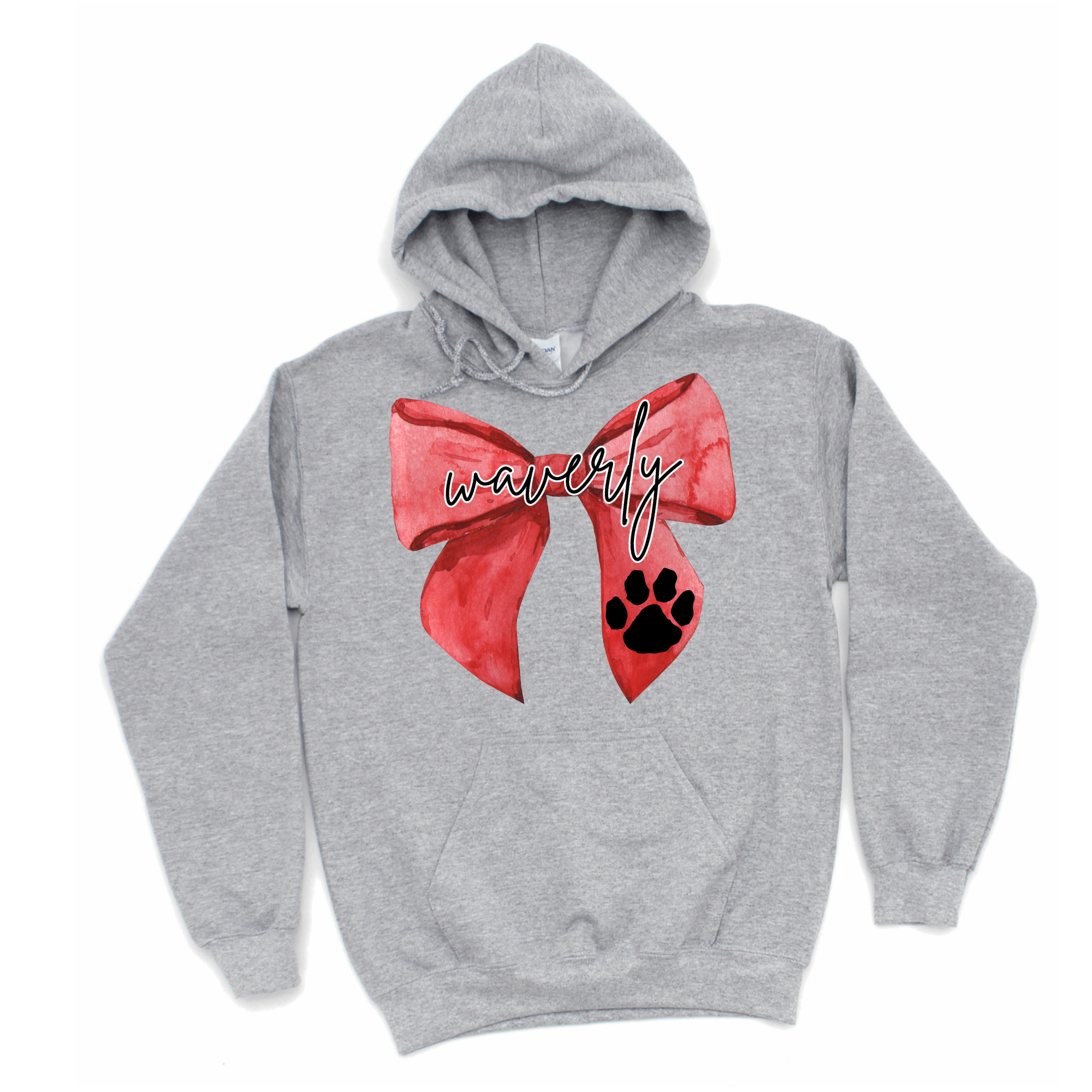 Coquette Waverly Bow Hoodie | WAVERLY ELEMENTARY SPIRITWEAR FUNDRAISER | Stay Cozy Boutique