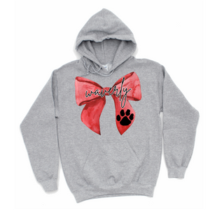 Coquette Waverly Bow Hoodie | WAVERLY ELEMENTARY SPIRITWEAR FUNDRAISER | Stay Cozy Boutique