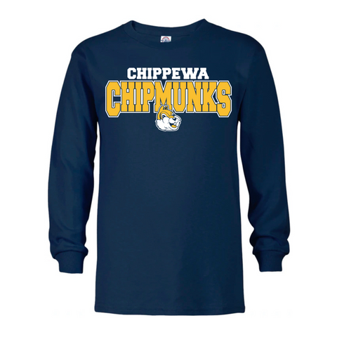 Chippewa Chipmunks Long Sleeve Shirt | CHIPPEWA ELEMENTARY SPIRITWEAR FUNDRAISER | Stay Cozy Boutique