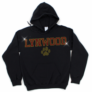 Rhinestone Bling Lynwood Hoodie | LYNWOOD AVE ELEMENTARY SPIRITWEAR FUNDRAISER | Stay Cozy Boutique