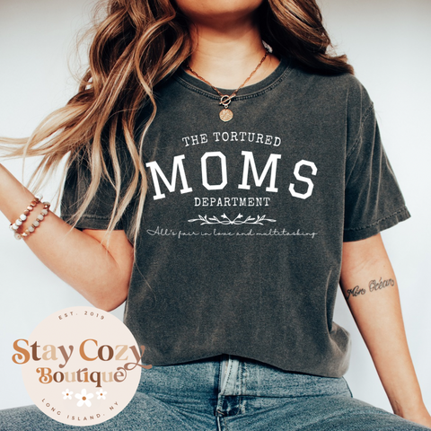 The Tortured Moms Department Comfort Colors T-Shirt, The Tortured Poets Department Member comfort colors T-Shirt, The Tortured Poets comfort colors, TTPD comfort colors T-Shirt, All's Fair in Love and Poetry comfort colors T-Shirt