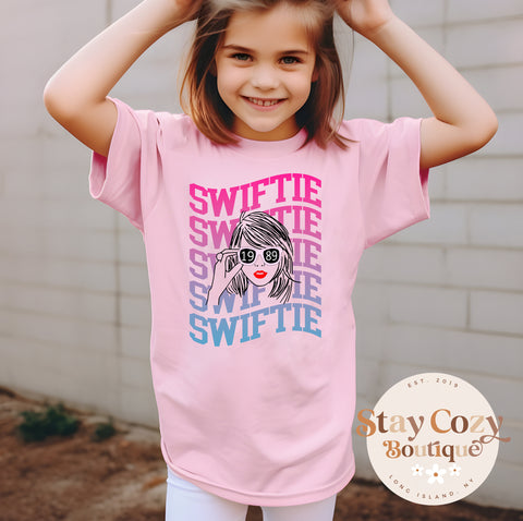 Youth Swiftie Ombrè T-Shirt, Youth Swiftie Ombrè  Youth Shirt, Trendy Sweatshirt, Swiftie Youth Shirt