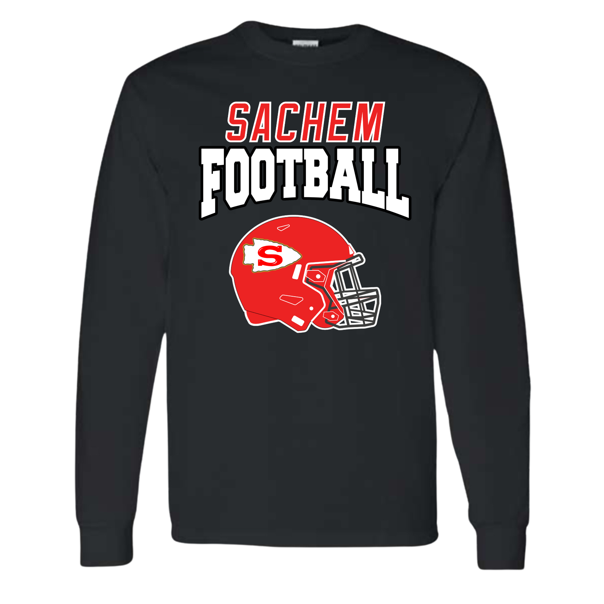 Sachem Football (East) Long Sleeve T-Shirt | Stay Cozy Boutique