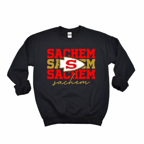 Sachem Crewneck Sweatshirt | WAVERLY ELEMENTARY SPIRITWEAR FUNDRAISER | Stay Cozy Boutique