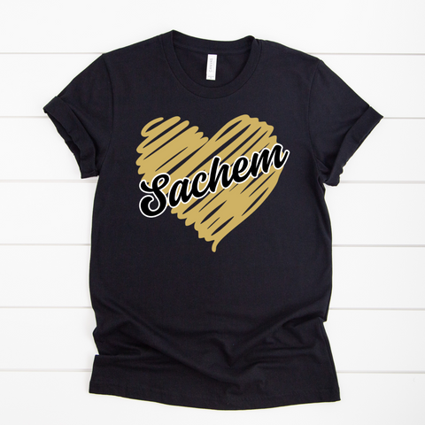 Sachem Heart T-Shirt | WENONAH ELEMENTARY FUNDRAISER | Stay Cozy Boutique