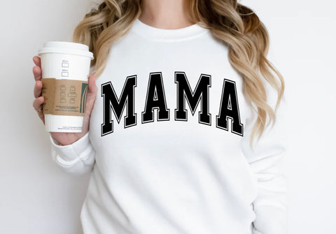 MAMA Varsity  T-shirt | Crewneck | Hoodie | Stay Cozy Boutique