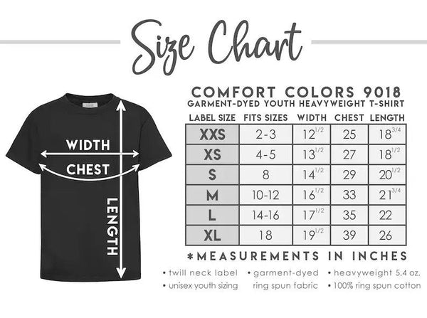 Youth Ts 1989 TShirt, Swiftie Hoodie, Trendy T-Shirt, Swiftie Shirt, Swiftie T-shirt, The Eras Tour Comfort Colors Youth T-Shirt