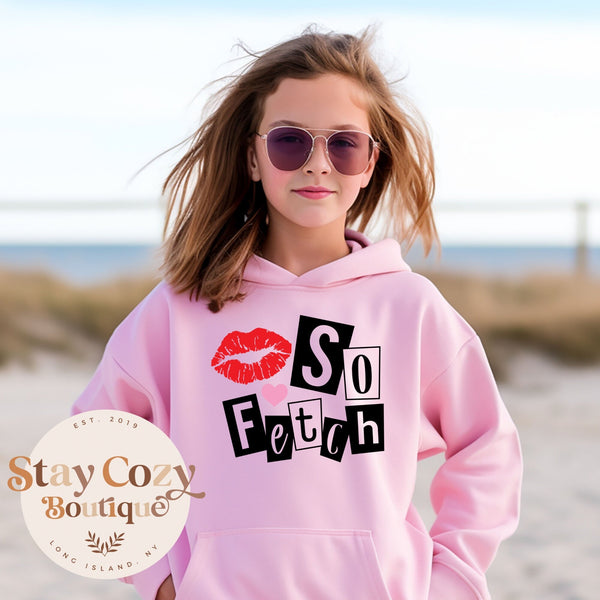 Youth So Fetch Hoodie, Mean Girls Hoodie, Trendy Sweatshirt, So Fetch Shirt, Mean Girls Sweatshirt, Mean Girls Hoodie